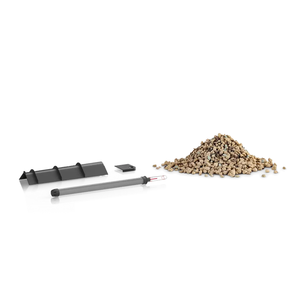 Set di irrigazione di ricambio Lechuza per CUBICO 30 e TRIO 30 (contenuto per 1 contenitore), nero