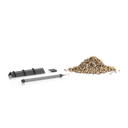 Ricambio Lechuza per set di irrigazione per CUBICO 50 (contenuto per 1 contenitore), nero