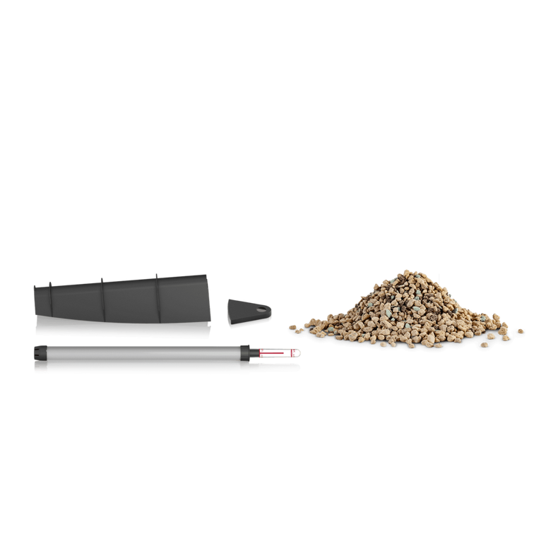 Set di irrigazione di ricambio Lechuza per CLASSICO 21 (contenuto per 1 contenitore), nero