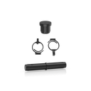 Set di ricambi Lechuza per traliccio (spine, clip, connettori) per TRIO 30 (contenuto per 2 tralicci), nero