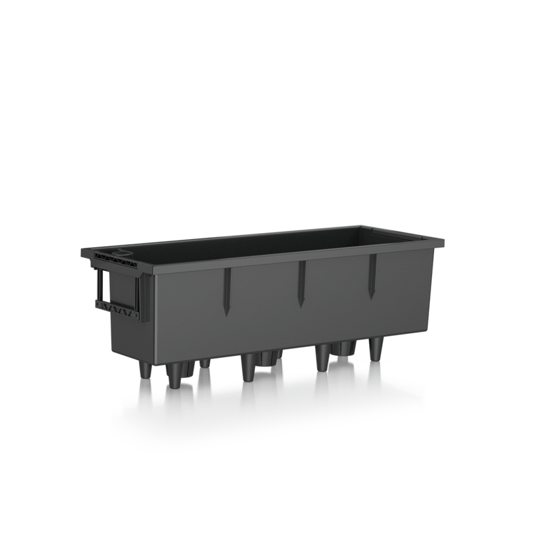 Lechuza inserto per impianto di ricambio per BALCONERA 50 (contenuto: 1 inserto), nero